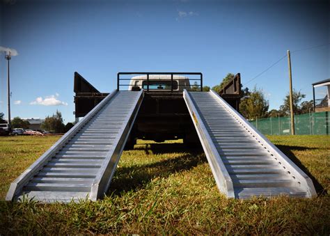 skid steer aluminum loading ramps|truck ramps for trailers.